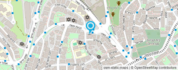 מפת הגעה אל הדר גאולה