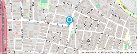 מפת הגעה אל עמותת יד לחינוך