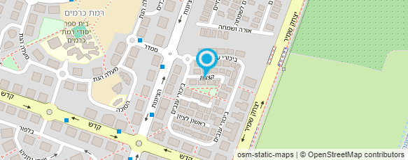 מפת הגעה אל רונית עמירה עיצוב גרפי