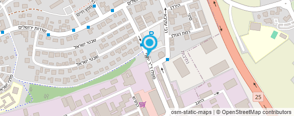 מפת הגעה אל כללית רפואה משלימה