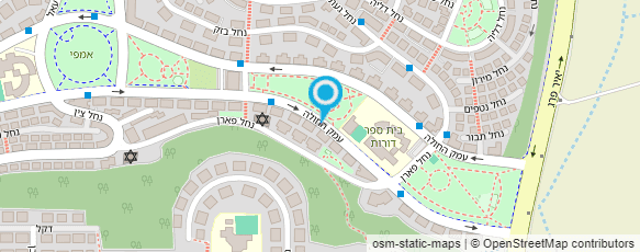 מפת הגעה אל מיכל גרפיקה