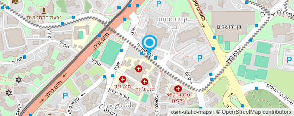 מפת הגעה אל שירותי בריאות כללית