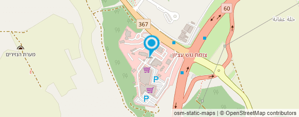 מפת הגעה אל ניצת הדובדבן מפת הגעה אל ניצת הדובדבן