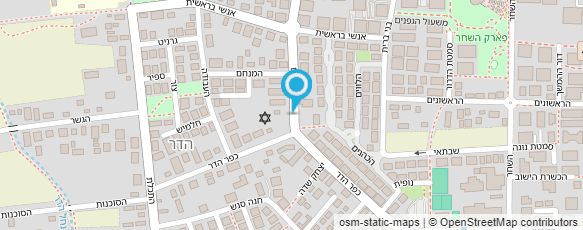 מפת הגעה אל שירותי בריאות כללית