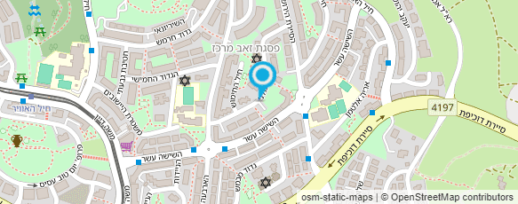 מפת הגעה אל כללית רפואה משלימה