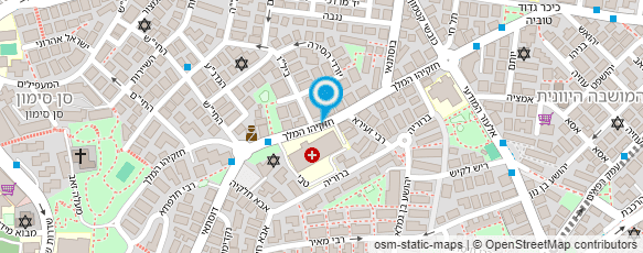 מפת הגעה אל ד"ר ברגר מריוס