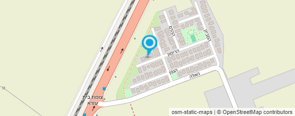 מפת הגעה אל בית ליוגה