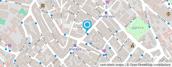 מפת הגעה אל כללית רפואה משלימה