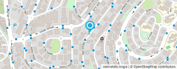 מפת הגעה אל שירותי בריאות כללית