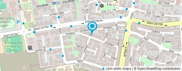 מפת הגעה אל אברון רננה