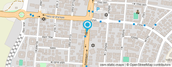 מפת הגעה אל כללית רפואה משלימה