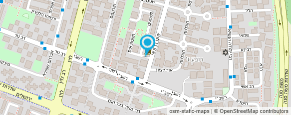 מפת הגעה אל עו"ד פלבינסקי יצחק