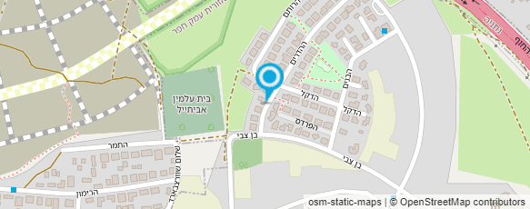 מפת הגעה אל אהוד-מנעולן