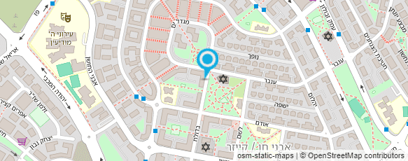 מפת הגעה אל שירותי בריאות כללית