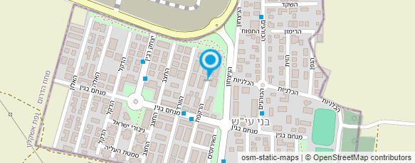 מפת הגעה אל שירותי בריאות כללית