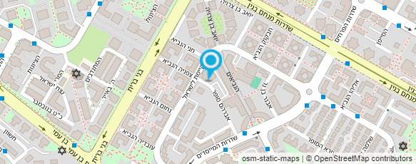 מפת הגעה אל שירותי בריאות כללית