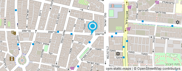 מפת הגעה אל ד"ר דוידיאנקו ניקולאי