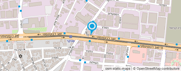 מפת הגעה אל גאיה חדרים להשכרה