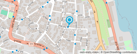 מפת הגעה אל מצדה שיווק