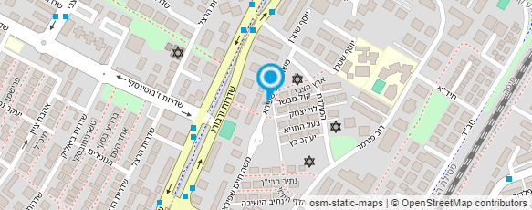 מפת הגעה אל זילברמן תשמישי קדושה