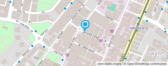 מפת הגעה אל גולדין A.G.A