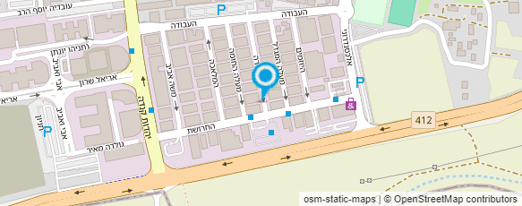 מפת הגעה אל מטבחי י.שמש