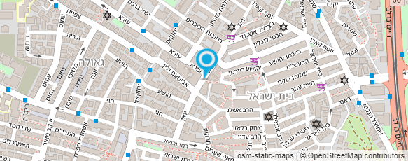 מפת הגעה אל תפילין פאר החיים מפת הגעה אל תפילין פאר החיים