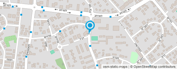 מפת הגעה אל שירותי בריאות כללית