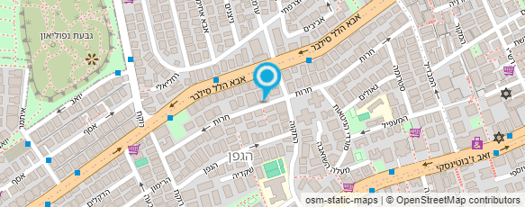 מפת הגעה אל מושי גיטליס-צלם