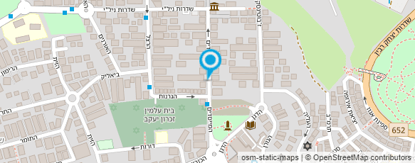 מפת הגעה אל בית בריא opontop