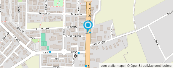 מפת הגעה אל מוניות מגדיאל - הקניון