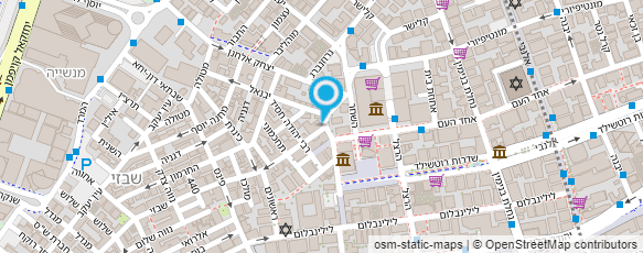 מפת הגעה אל דייב ואסתי Dave+Esty