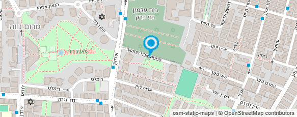 מפת הגעה אל שרון - הפקת אירועים