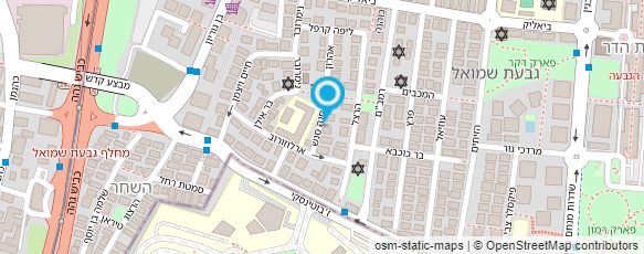 מפת הגעה אל עידן יעקובס-מרכז לאימון