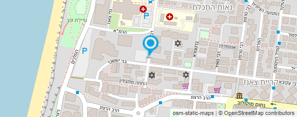 מפת הגעה אל שירותי בריאות כללית