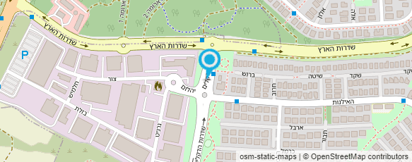 מפת הגעה אל שירותי בריאות כללית