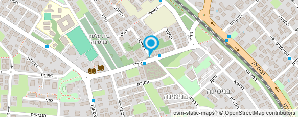 מפת הגעה אל שירותי בריאות כללית