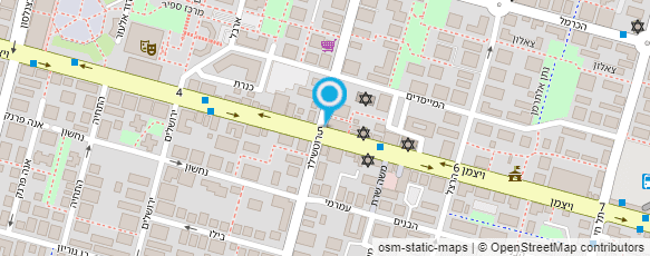 מפת הגעה אל כללית רפואה משלימה