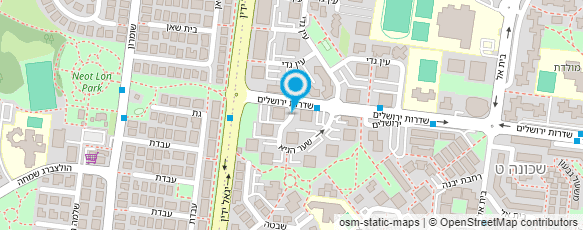 מפת הגעה אל איזי פלסט