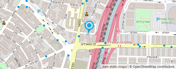 מפת הגעה אל מוסך מנדי