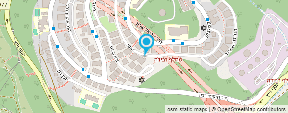 מפת הגעה אל נעמי מרגולין עיצוב פנים