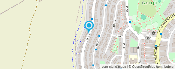 מפת הגעה אל יעל שרגא קוסמטיקאית פרארפואית