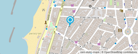 מפת הגעה אל אביב פרסבורגר צלם