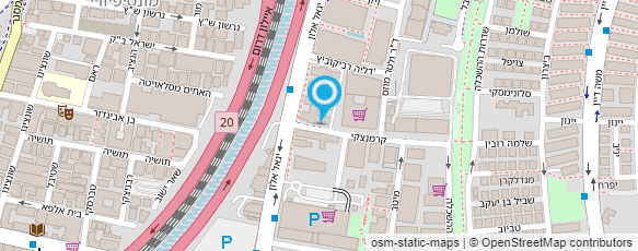 מפת הגעה אל עו"ד קוינטנר ליאור