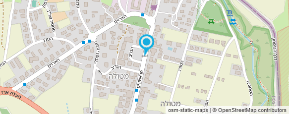 מפת הגעה אל שירותי בריאות כללית