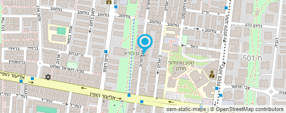 מפת הגעה אל ד"ר מנשה רוזנפלד