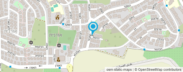 מפת הגעה אל אבני גלית - פסיכולוגית קלינית