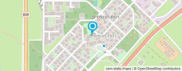 מפת הגעה אל שירותי בריאות כללית