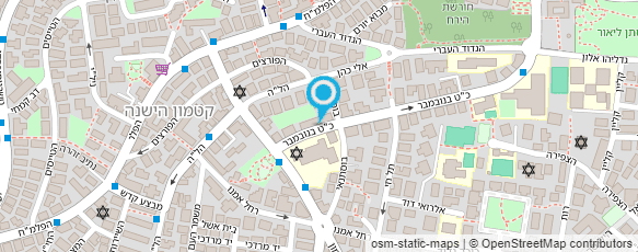 מפת הגעה אל יונדב בקשי פסיכולוג קליני