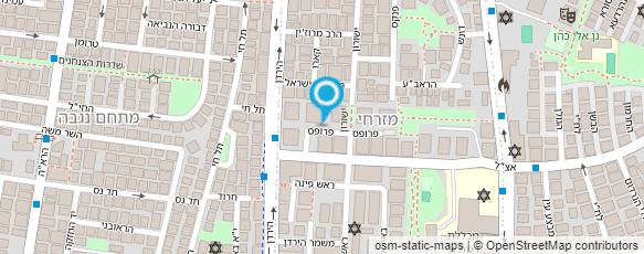 מפת הגעה אל ענת שניג-טיפול בדרמה